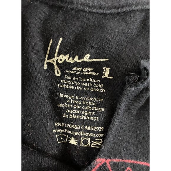 Switchblade Symphony Howe Men's Black graphic T-shirt - Large - Picture 9 of 11